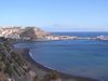 San Sebastian mit Teide im Hintergrund