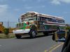 Die öffentlichen Busse in Panama...