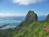 Er h&ouml;chste Gipfel von Bora Bora ... 